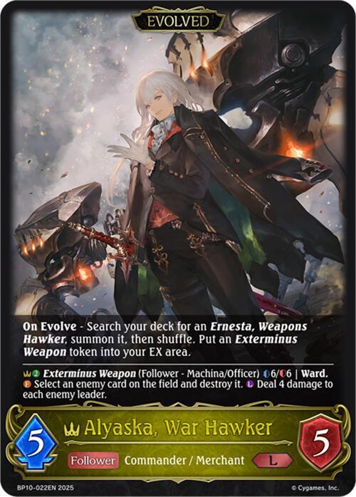 Alyaska, War Hawker (Evolved) (BP10-022EN) [Gods of the Arcana]