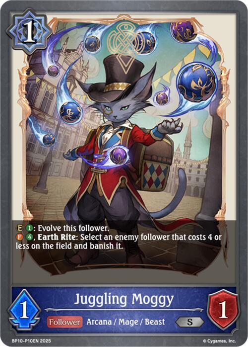 Juggling Moggy - P10 (Foil) (BP10-P04EN) [Gods of the Arcana]