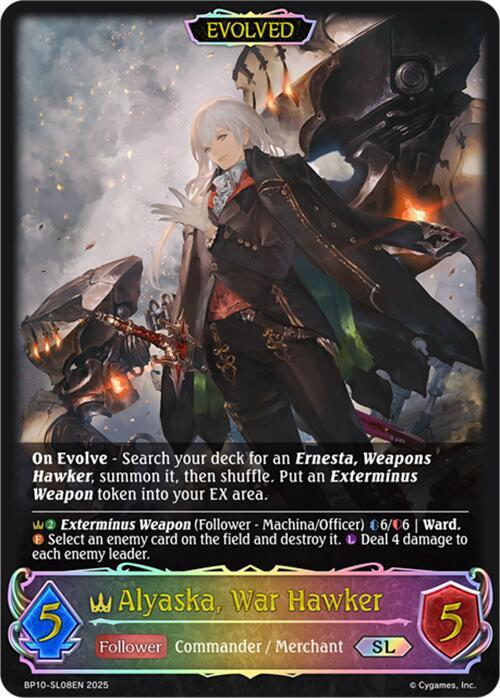 Alyaska, War Hawker (Evolved) (SL) (BP10-SL06EN) [Gods of the Arcana]