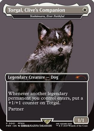 Torgal, Clive's Companion - Yoshimaru, Ever Faithful  [Foil]  (MFP-001) - [MagicFest Cards]