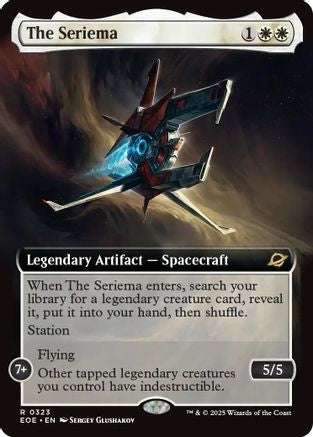 The Seriema (Extended Art)  (EOE-323) - [Edge of Eternities] - Trinity Hobby
