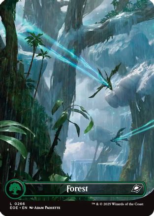 Forest (0266) (Borderless)  (EOE-266) - [Edge of Eternities] - Trinity Hobby