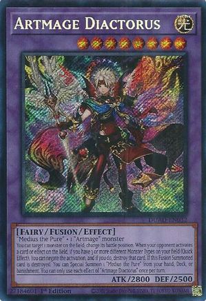 Artmage Diactorus [DUAD-EN032] - Duelist's Advance 1st Edition - Secret Rare - Trinity Hobby