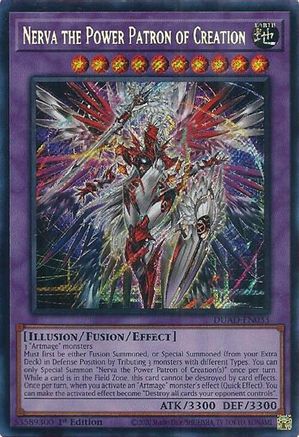 Nerva the Power Patron of Creation [DUAD-EN033] - Duelist's Advance 1st Edition - Secret Rare - Trinity Hobby