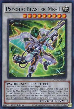 Psychic Blaster Mk-II [DUAD-EN040] - Duelist's Advance 1st Edition - Super Rare - Trinity Hobby