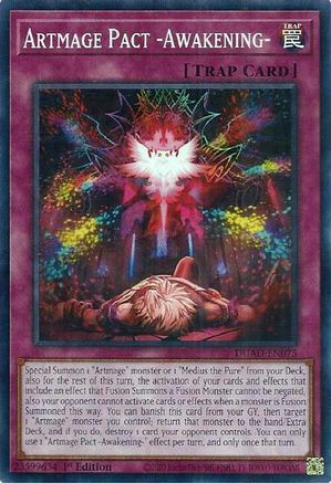 Artmage Pact -Awakening- [DUAD-EN075] - Duelist's Advance 1st Edition - Common / Short Print - Trinity Hobby