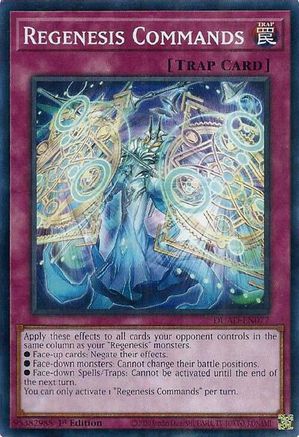 Regenesis Commands [DUAD-EN077] - Duelist's Advance 1st Edition - Common / Short Print - Trinity Hobby