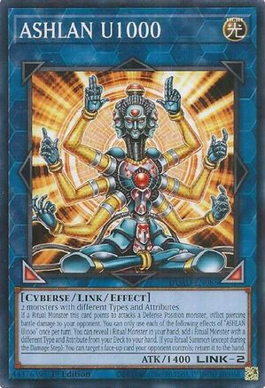 ASHLAN U1000 [DUAD-EN085] - Duelist's Advance 1st Edition - Common / Short Print