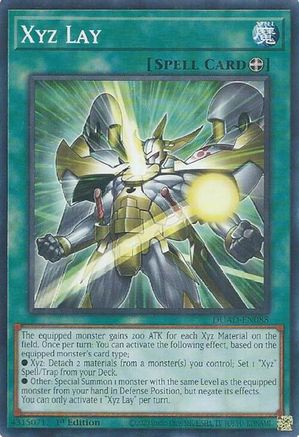 Xyz Lay [DUAD-EN088] - Duelist's Advance 1st Edition - Common / Short Print - Trinity Hobby