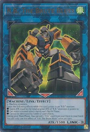 R.B. The Brute Blues [DUAD-EN094] - Duelist's Advance 1st Edition - Ultra Rare - Trinity Hobby
