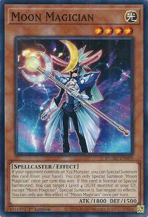 Moon Magician [DUAD-EN099] - Duelist's Advance 1st Edition - Common / Short Print - Trinity Hobby