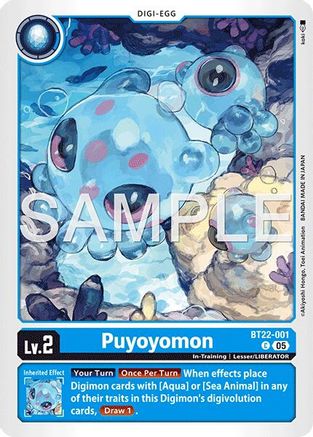 Puyoyomon (BT22-001) - [Cyber Eden] - Trinity Hobby