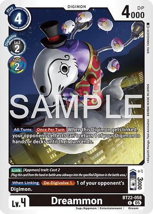 Dreammon (BT22-058) - [Cyber Eden] - Trinity Hobby