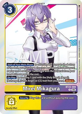 Mirei Mikagura (BT22-089) - [Cyber Eden] Foil - Trinity Hobby