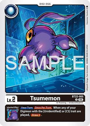 Tsumemon (BT22-005) - [Cyber Eden] - Trinity Hobby