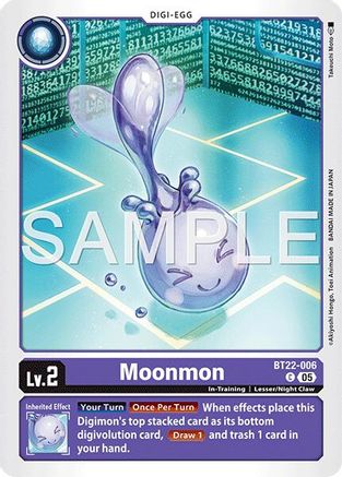 Moonmon (BT22-006) - [Cyber Eden] - Trinity Hobby