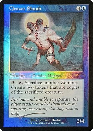 Cleaver Skaab (Retro Frame)  [Foil]  (SLD-834) - [Secret Lair Drop Series] - Trinity Hobby
