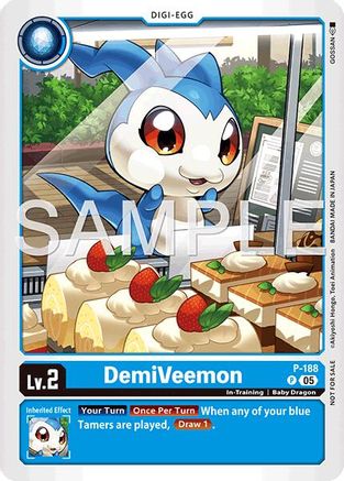 DemiVeemon (Store Tournament 2025 Vol.3 Participation Pack) (P-188) - [Digimon Promotion Cards] - Trinity Hobby
