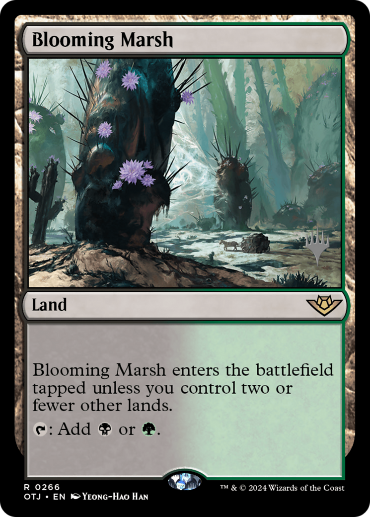 Blooming Marsh (Promo Pack) [Outlaws of Thunder Junction Promos] - Trinity Hobby