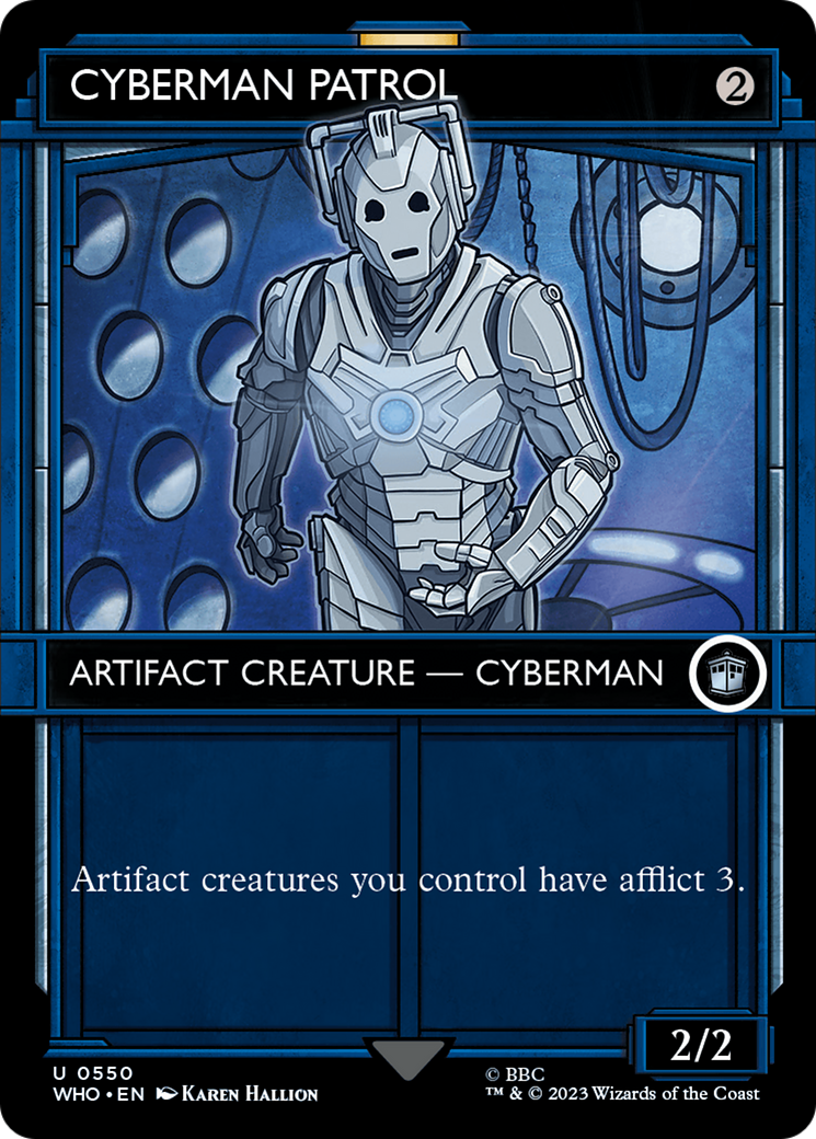 Cyberman Patrol (Showcase) [Doctor Who] - Trinity Hobby