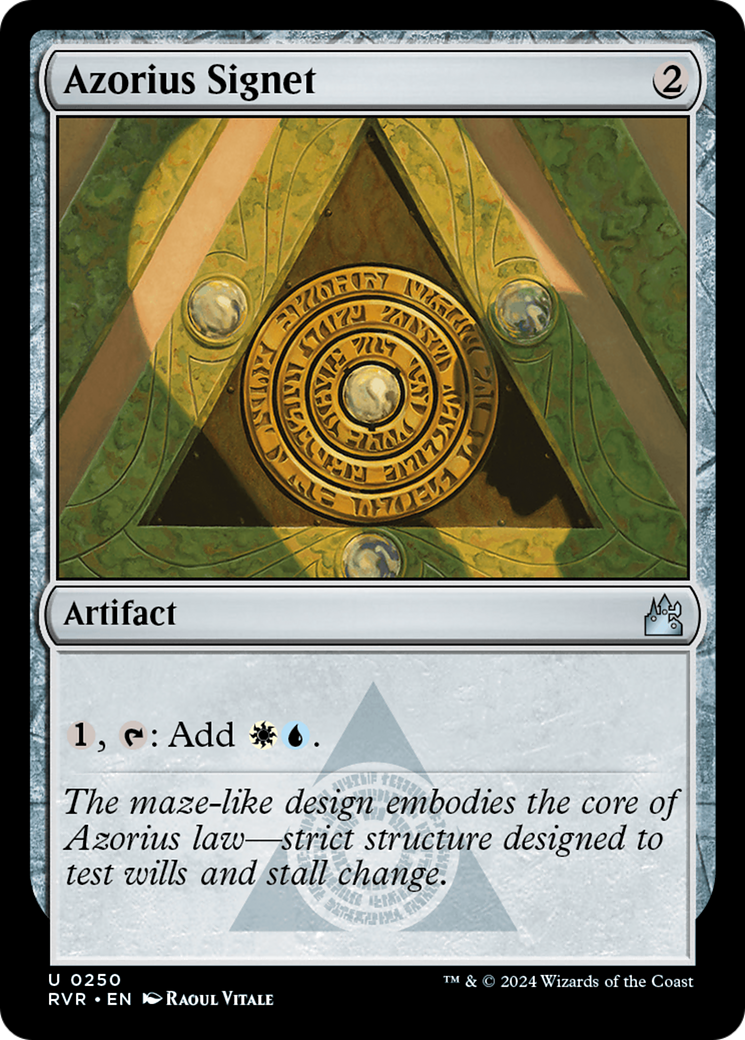 Azorius Signet [Ravnica Remastered] - Trinity Hobby