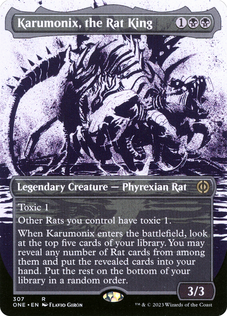 Karumonix, le roi des rats (Ichor sans frontières) [Phyrexia : Tous seront un] 