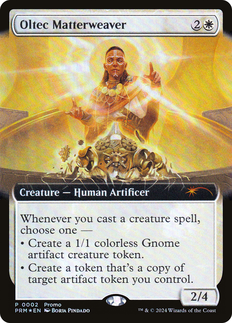 Oltec Matterweaver (Extended Art) [Wizards Play Network 2024] - Trinity Hobby