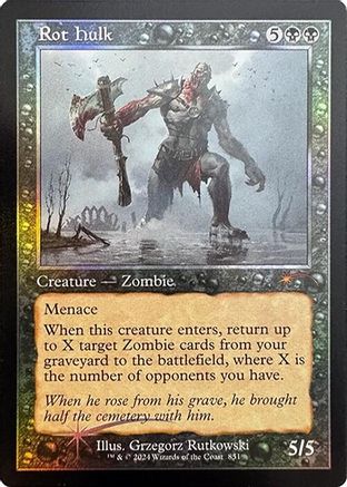 Rot Hulk (Retro Frame)  [Foil]  (SLD-851) - [Secret Lair Drop Series] - Trinity Hobby