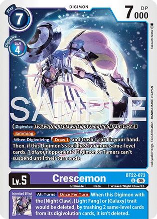 Crescemon (BT22-073) - [Cyber Eden] - Trinity Hobby