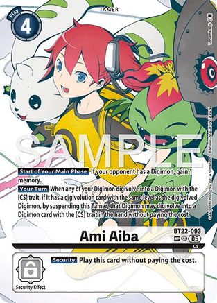 Ami Aiba (SP) (BT22-093) - [Cyber Eden] Foil