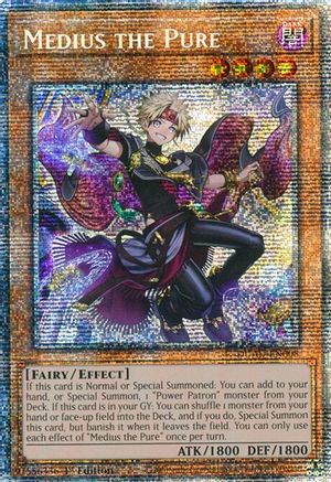 Medius the Pure (Starlight Rare) [DUAD-EN008] - Duelist's Advance 1st Edition - Starlight Rare - Trinity Hobby