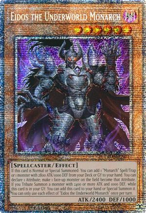 Eidos the Underworld Monarch (Starlight Rare) [DUAD-EN017] - Duelist's Advance 1st Edition - Starlight Rare - Trinity Hobby