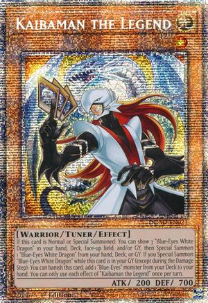 Kaibaman the Legend (Starlight Rare) [DUAD-EN021] - Duelist's Advance 1st Edition - Starlight Rare - Trinity Hobby