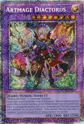 Artmage Diactorus (Starlight Rare) [DUAD-EN032] - Duelist's Advance 1st Edition - Starlight Rare - Trinity Hobby