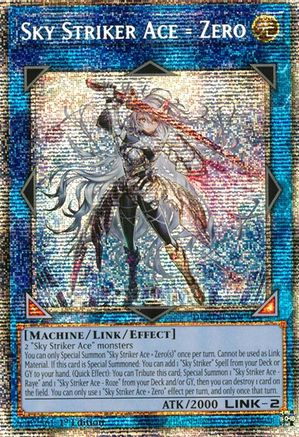 Sky Striker Ace = Zero (Starlight Rare) [DUAD-EN049] - Duelist's Advance 1st Edition - Starlight Rare - Trinity Hobby