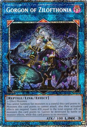 Gorgon of Zilofthonia (Starlight Rare) [DUAD-EN050] - Duelist's Advance 1st Edition - Starlight Rare - Trinity Hobby