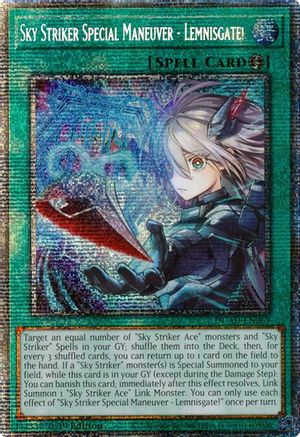 Sky Striker Special Maneuver - Lemnisgate! (Starlight Rare) [DUAD-EN069] - Duelist's Advance 1st Edition - Starlight Rare - Trinity Hobby