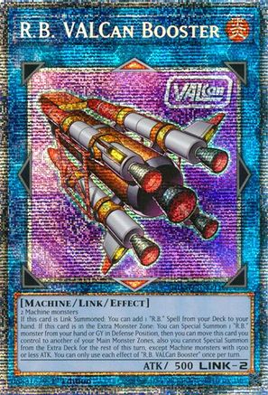 R.B. VALCan Booster (Starlight Rare) [DUAD-EN093] - Duelist's Advance 1st Edition - Starlight Rare - Trinity Hobby