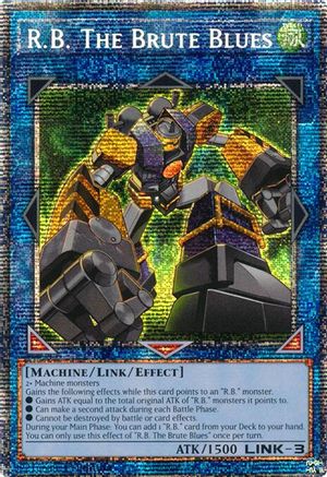 R.B. The Brute Blues (Starlight Rare) [DUAD-EN094] - Duelist's Advance 1st Edition - Starlight Rare - Trinity Hobby