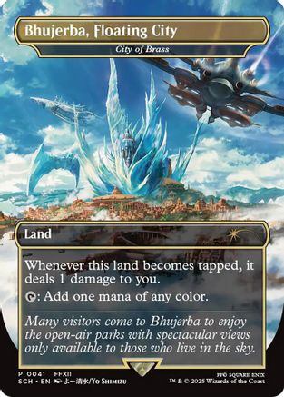 Bhujerba, Floating City - City of Brass  [Foil]  (GAME-041) - [Game Day & Store Championship Promos] - Trinity Hobby