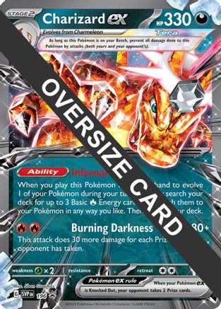 Charizard EX -196  - (196)  [Jumbo Cards] - Trinity Hobby