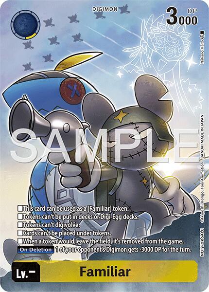Familiar (Token) - Cyber Eden (BT22) - Trinity Hobby