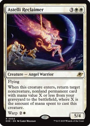 Astelli Reclaimer  [Foil]  (EOE-004) - [Edge of Eternities] - Trinity Hobby