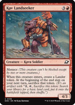 Kav Landseeker  (EOE-138) - [Edge of Eternities] - Trinity Hobby