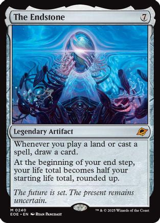 The Endstone  [Foil]  (EOE-240) - [Edge of Eternities] - Trinity Hobby