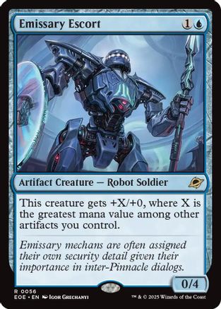 Emissary Escort  (EOE-056) - [Edge of Eternities] - Trinity Hobby