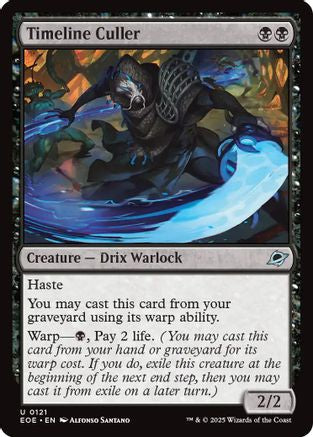 Timeline Culler  [Foil]  (EOE-121) - [Edge of Eternities] - Trinity Hobby