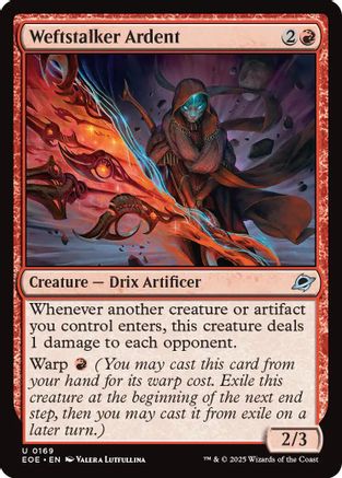 Weftstalker Ardent  [Foil]  (EOE-169) - [Edge of Eternities] - Trinity Hobby