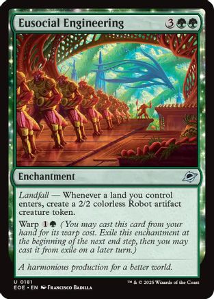 Eusocial Engineering  [Foil]  (EOE-181) - [Edge of Eternities] - Trinity Hobby