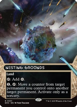 Nesting Grounds (0031) (Borderless)  (EOS-031) - [Edge of Eternities: Stellar Sights] - Trinity Hobby